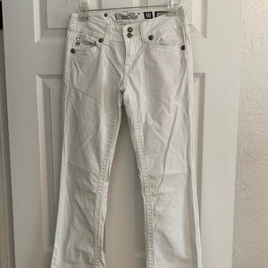 Miss Me white jeans NWOT